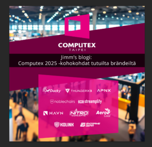 Computex 2025 kohokohdat tutuilta brändeiltä: noblechairs Ducky, HAVN, APNX ja paljon muuta!